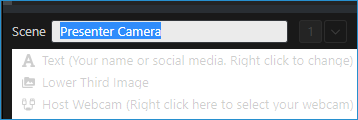 Scene name changed to